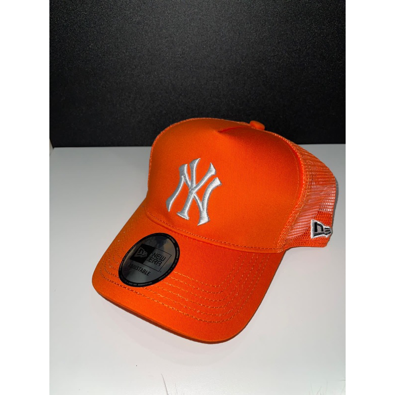 TOPI MLB NY MERAH LOGO PUTING JARING