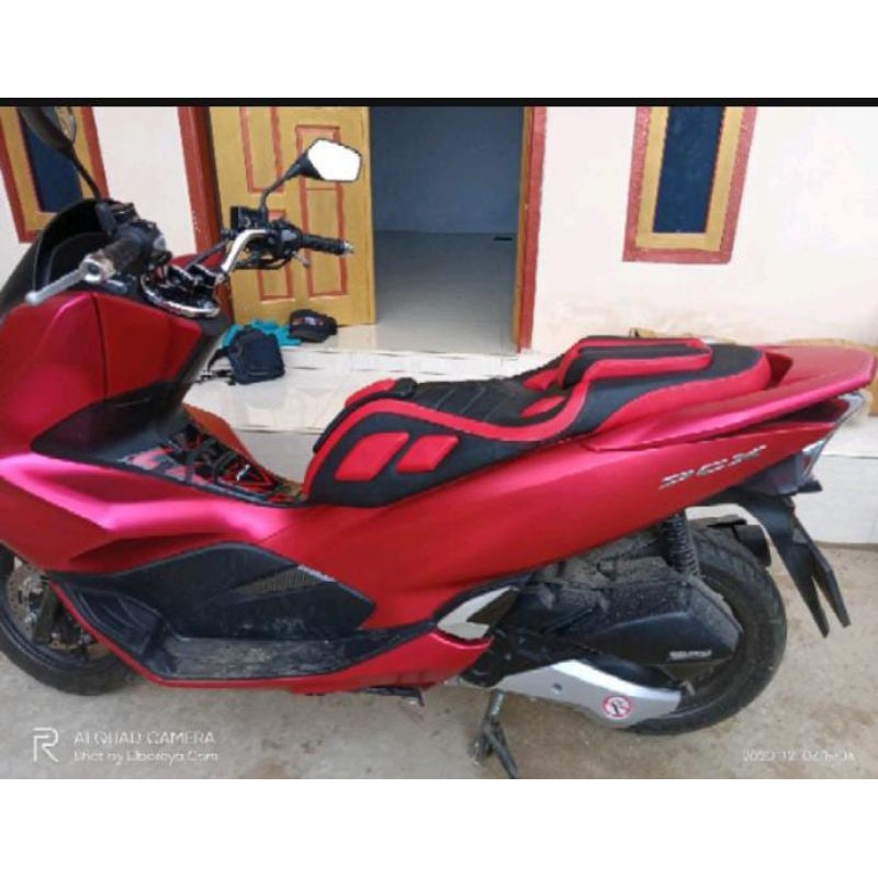 Cover Jok Pcx / Kulit Sarung Jok Variasi Pcx 160 & 150