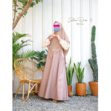 Selina Dress by ATTIN (  Gamis Saja )