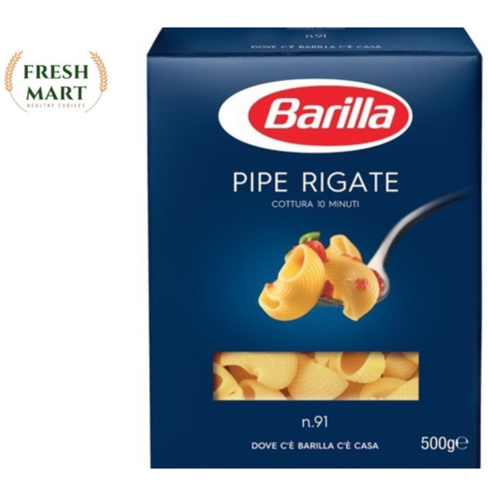 

Barilla Pipe Rigate 500gr