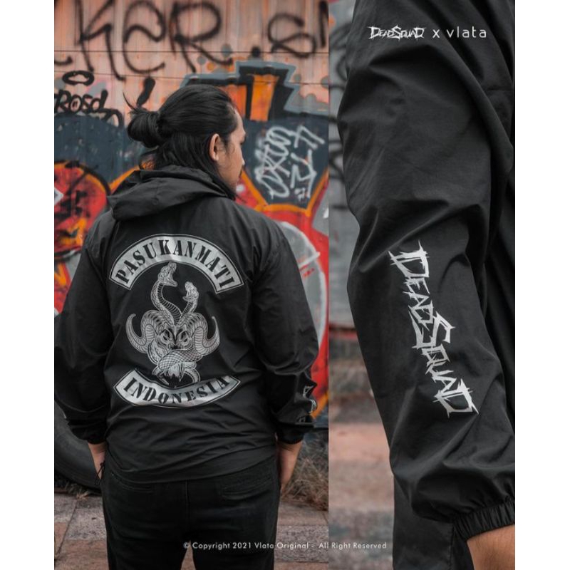 Deadsquad X Vlata - Dark Packable Squad Jacket