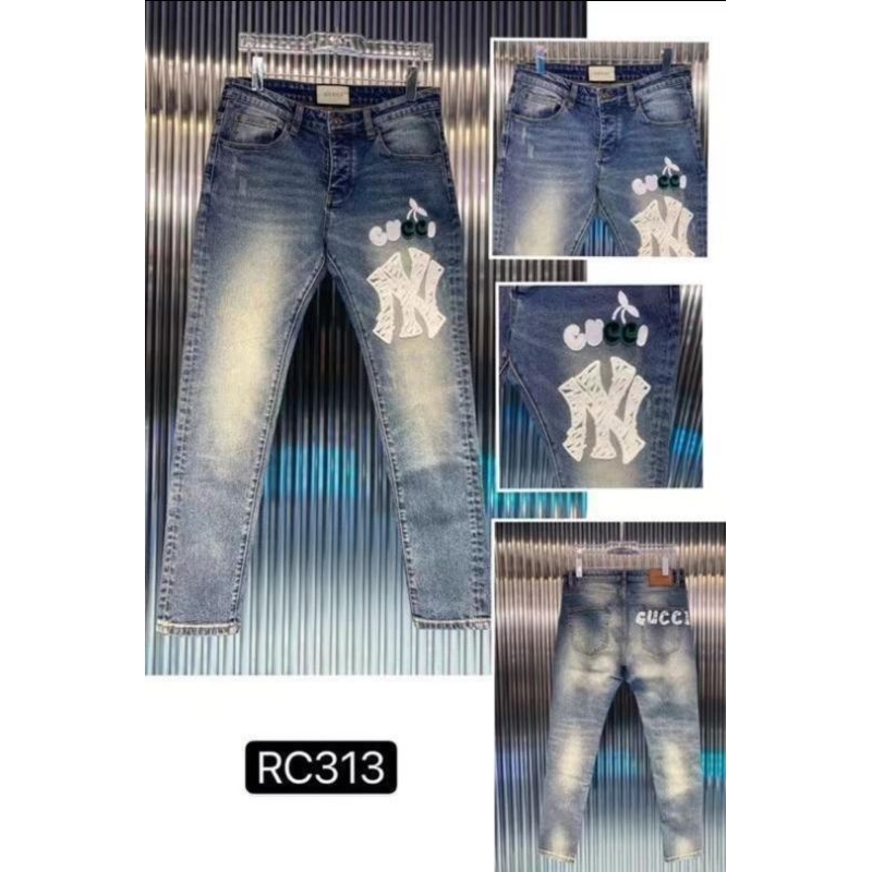 Jeans Pria Gucci import Branded Mirror Quality(EK)Jns9982