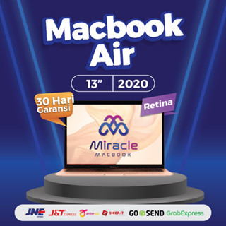 MACBOOK AIR RETINA 13” 2020 SSD 128//256 GB SECOND ORIGINAL 100% HARGA EKONOMIS - 8/128GB i3