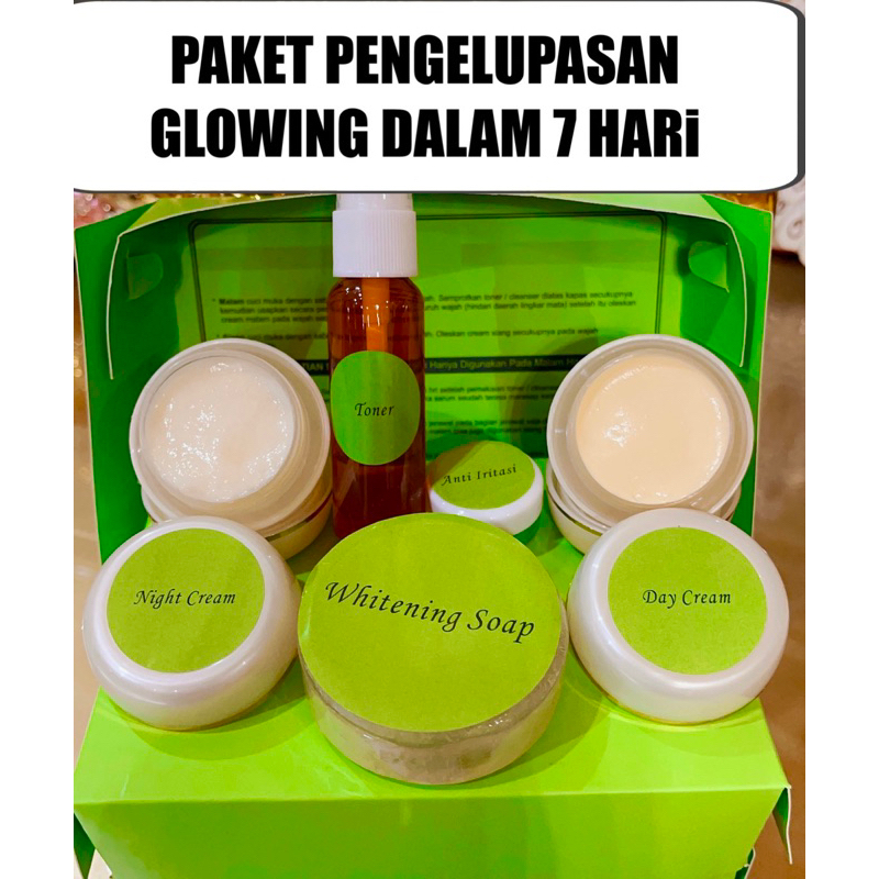 Paket Skincare Kelupas Perawatan Susah Putih