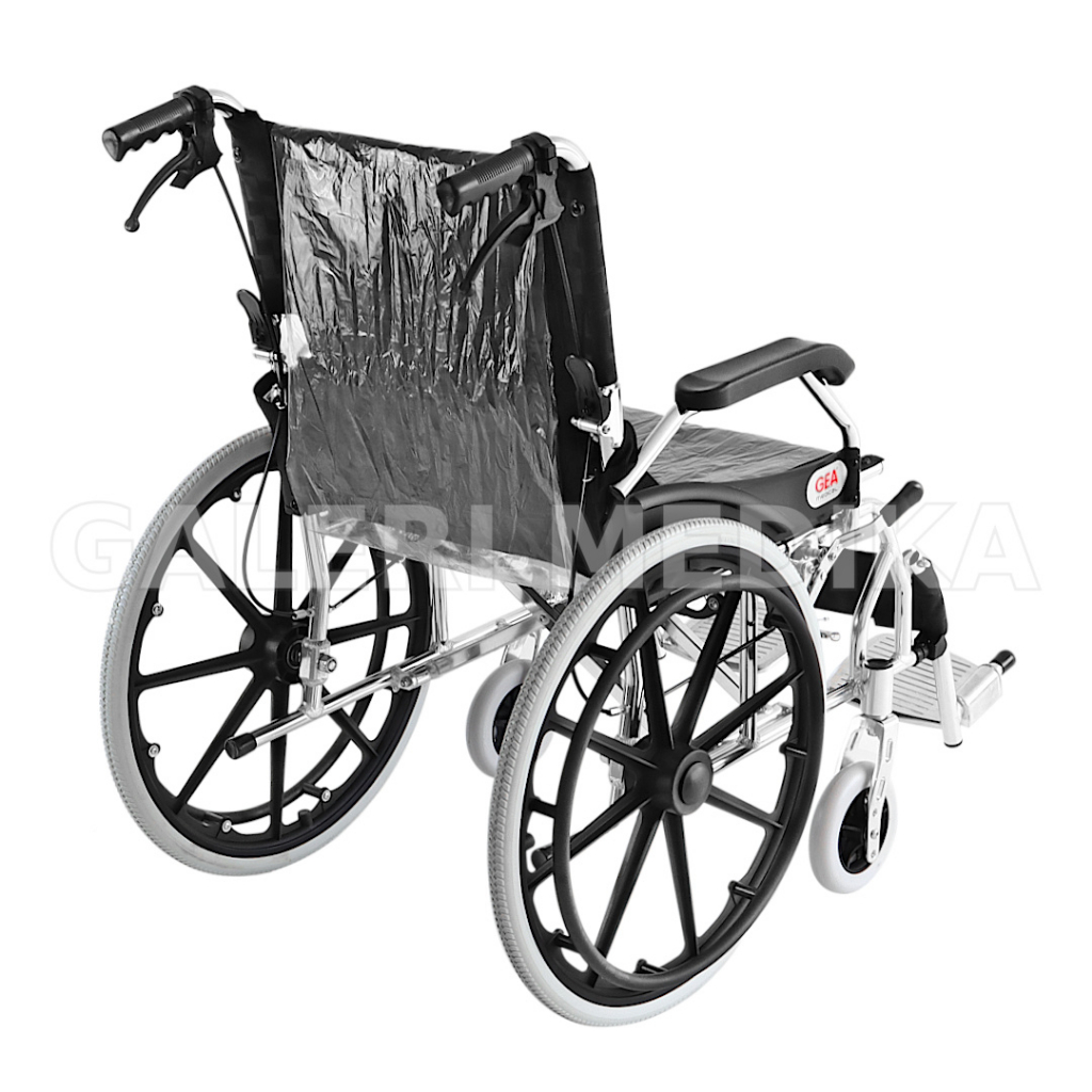 Kursi Roda GEA FS 863 Aluminium Wheelchair - Kursi Roda Semi Travel Bisa Lipat