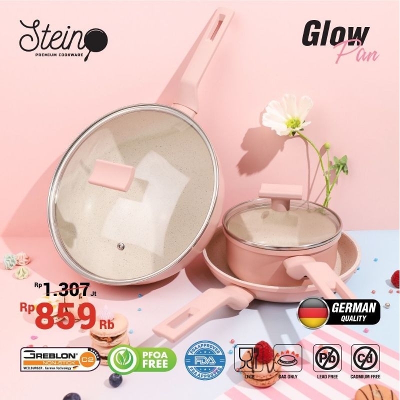 GLOW PAN KOMPLIT SET BY STEIN COOKWARE