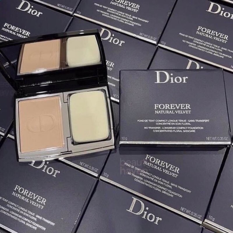 BEDAK PADAT DIOR COMPACT D.I.O.R D10R FOREVER NATURAL VELVET COMPACT POWDER