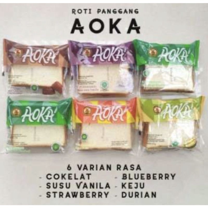 

Roti Aoka Panggang Mix Rasa