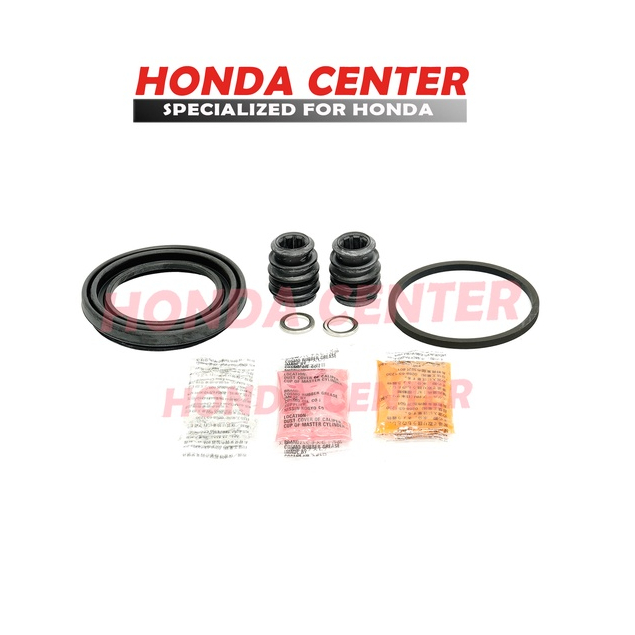 Kaliper caliper kit seal karet piston rem depan hrv accord cr2 2013 2014 odyssey rc1 2015 2016 2017 2018 2019 2020 2021 2022 2023 brv 2022 2023