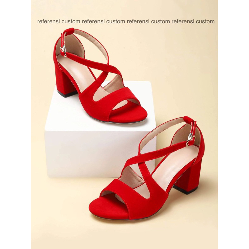 Highheels Knip Kyora Heels Big Size Highheels Size Besar Heels 41 42 43 44 45 46