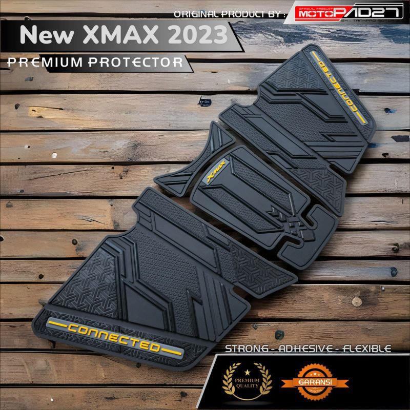 Motopad27 Stiker Rubber Tankpad XMAX NEW 2023 Deckpad XMAX NEW 2023 Bahan Karet Premium