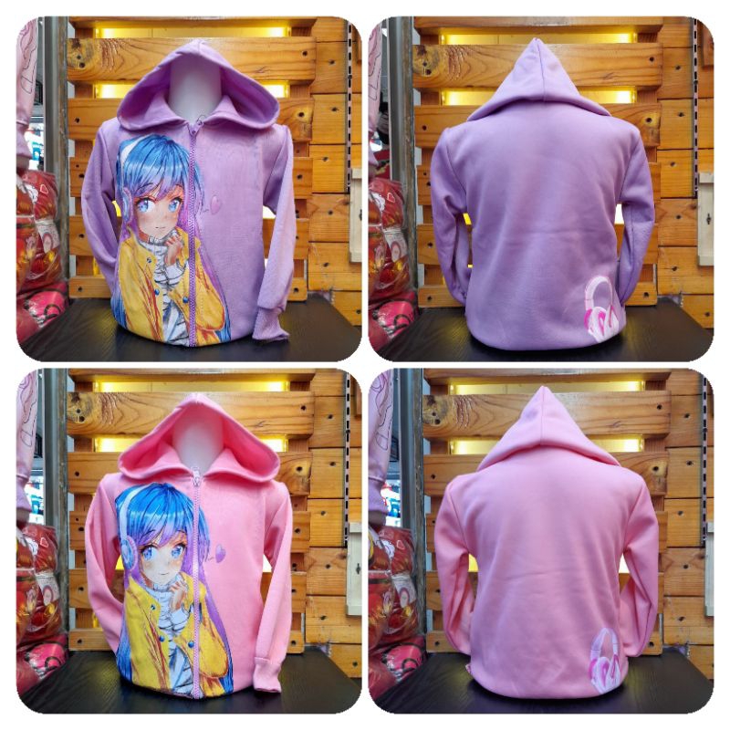 Model Baru/Jaket Anak Perempuan Girl Animation/Kids Jacket/Jaket Anak Perempuan Kekinian/Jaket Anak 