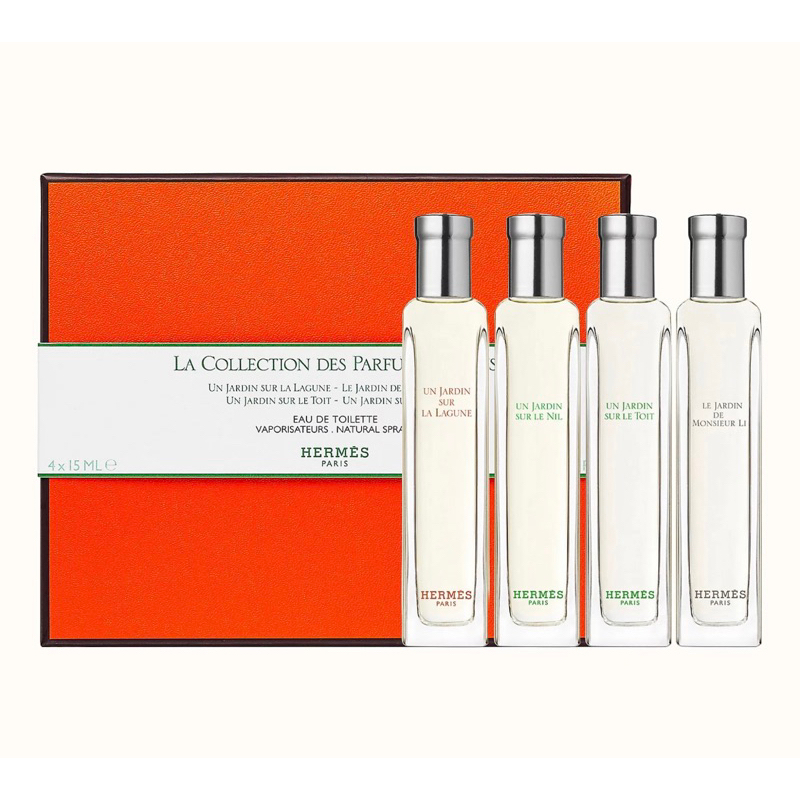 HERMES La Collection Des Parfum (Jardins Gift Set) 4 x 15 ML