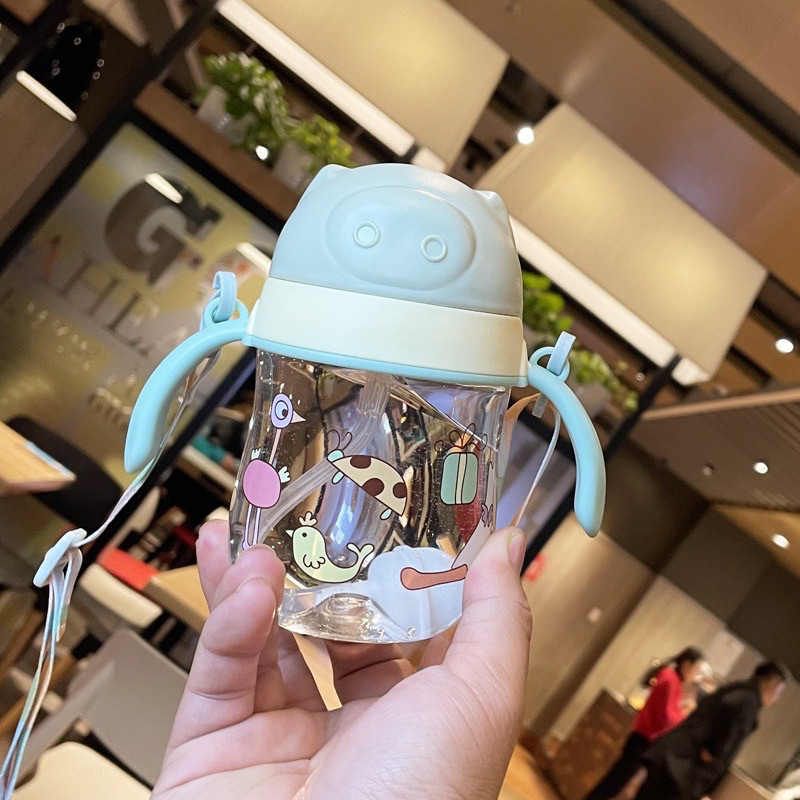 AMORA BPA FREE Botol Minum Bayi Gelas Anak Balita DOT Baby 280ML + Kotak-0886 TOSKA 280 ml
