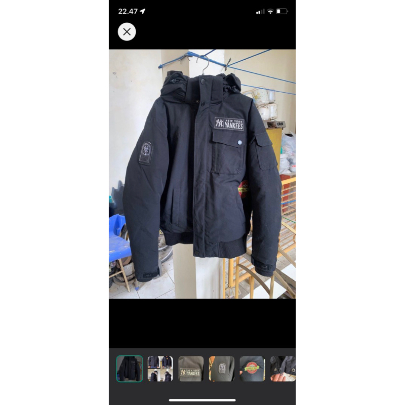 Jaket MLB Yankees Goose Down