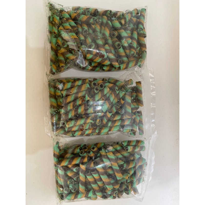 

Camilanku wafer roll green tea coklat 250gr