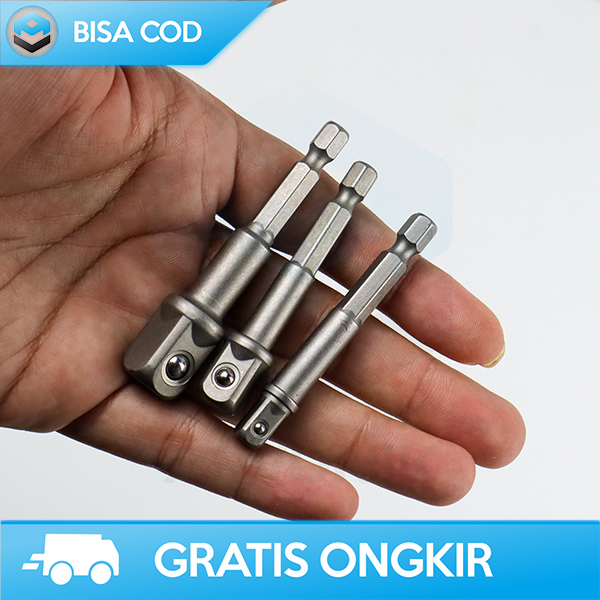 MATA OBENG ELEKTRIK 1/4 HEX MATERIAL BAJA VANADIUM BY TAFFWARE 8PCS