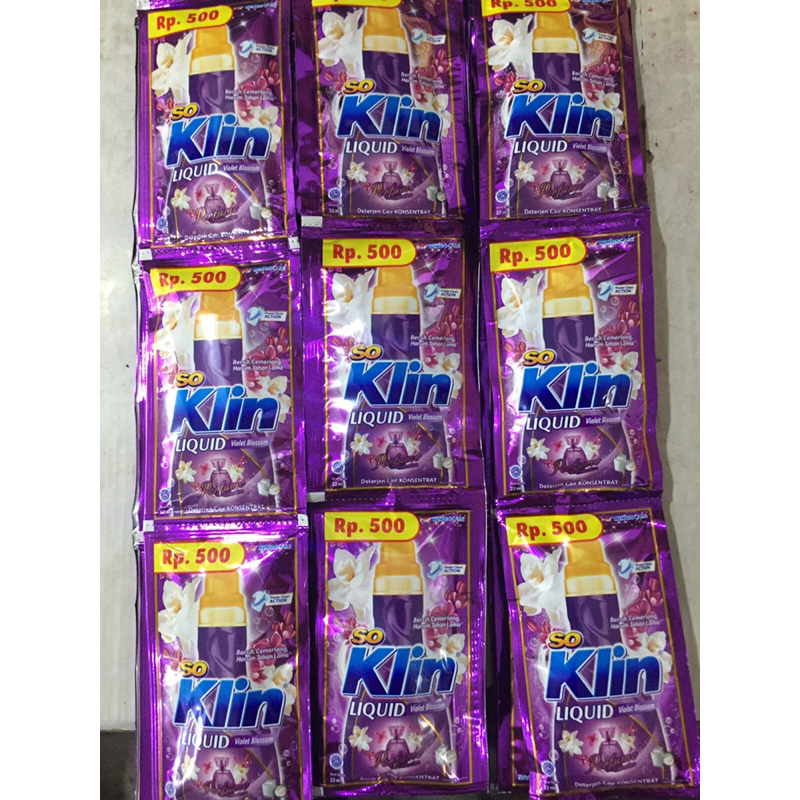 Soklin Liquid rencengan