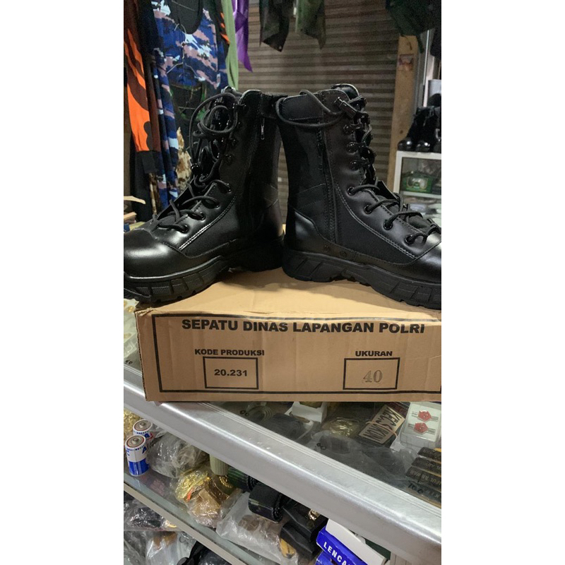 Sepatu PDL Polri Jatah 2020