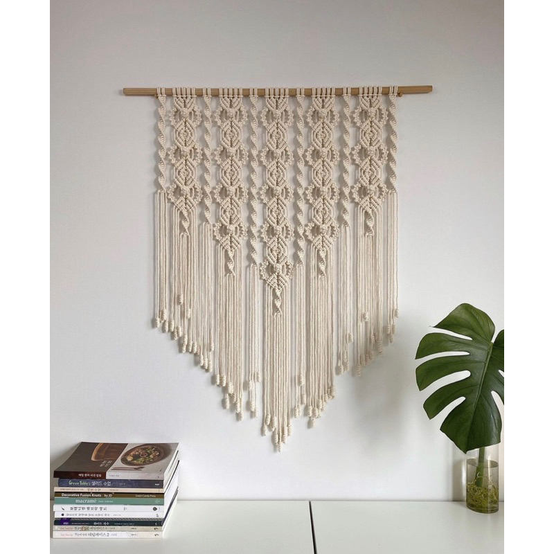 Hiasan Dinding Macrame Dekorasi Rumah Besar