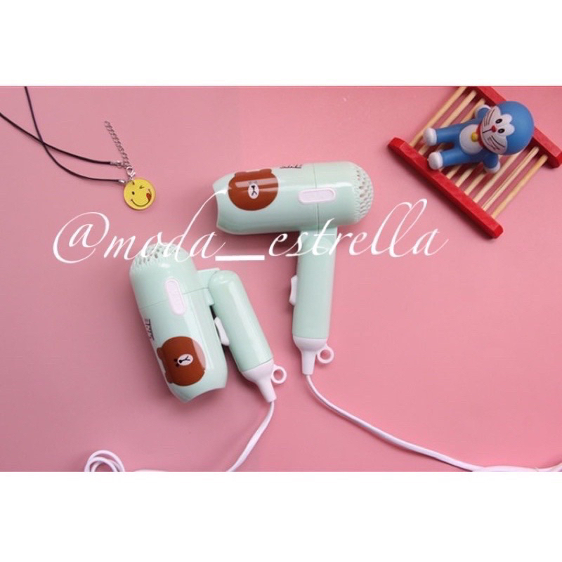 Hair Dryer MINI Pengering Rambut Lipat Professional Multifungsi / Travel Hair Dryer / Pengering Rambut / MINI HAIRDRY / mini hairdryer / Alat Pengering Rambut Portable / Professional Ionic Hair Dryer / MINI HAIRDRYER Travel Lipat Pengering Rambut Lipat