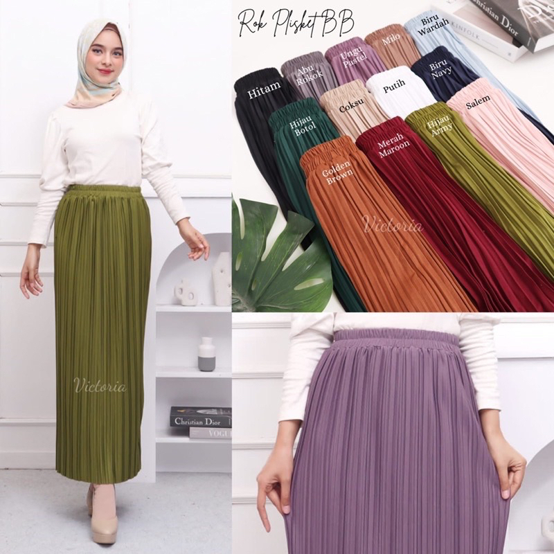 Rok Plisket dan Kulot premium