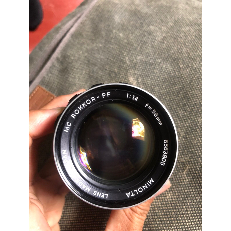 minolta 58mm f1.4