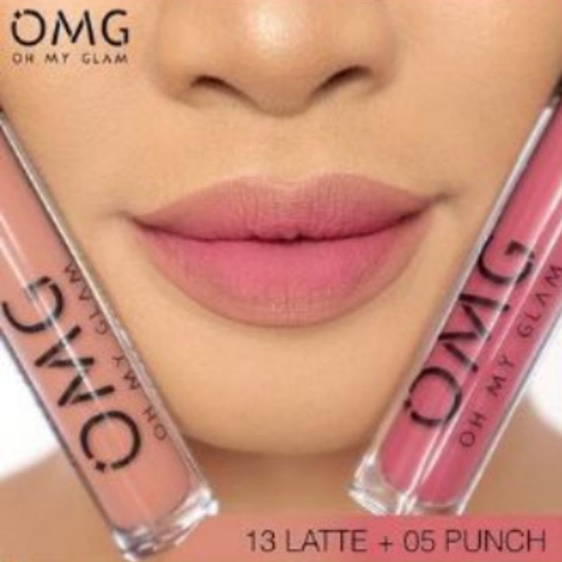Paket Ombre Lips OMG | Lipcream OMG Ombre Coffee Edition| Lipcream OMG | Ombre OMG Lip Cream | Ombre Lips-Ombre 05+13