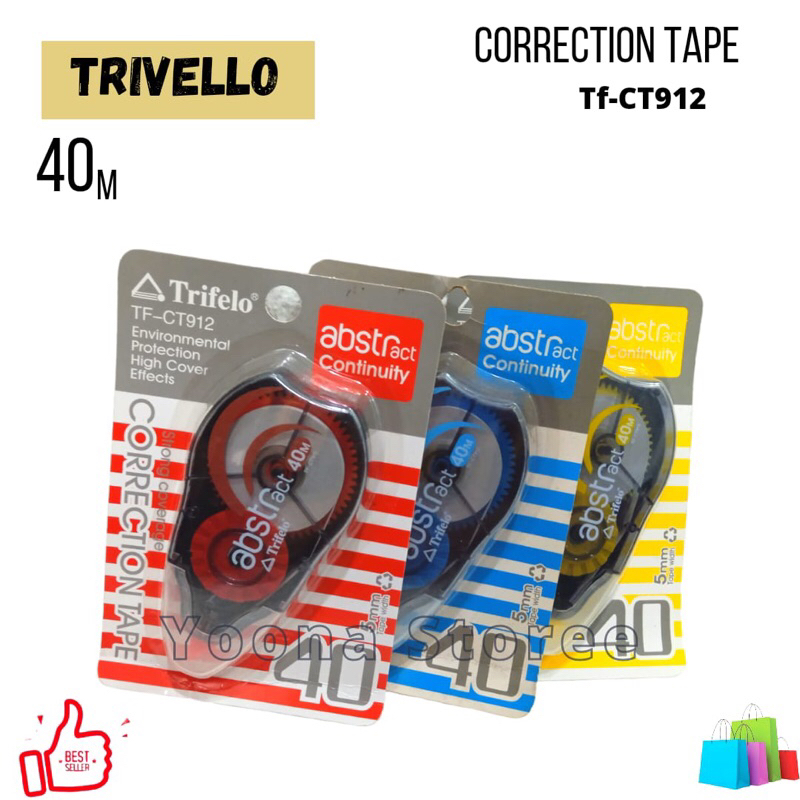 

Pita Coreection Tape TRIFELO Tf-Cat912
