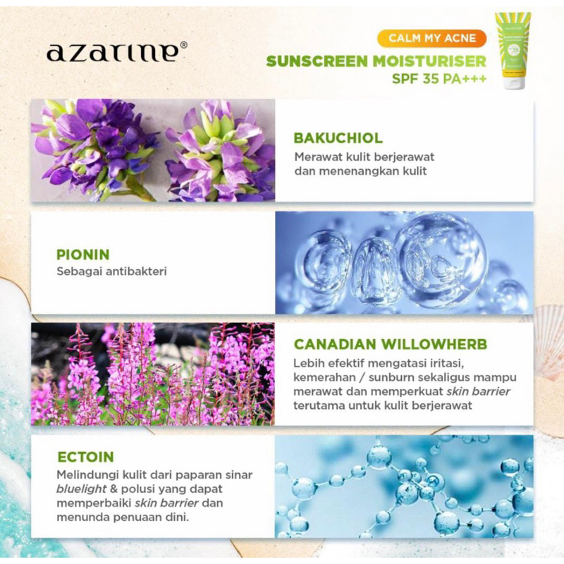 AZARINE Sunscreen Moisturiser SPF 35 PA+++