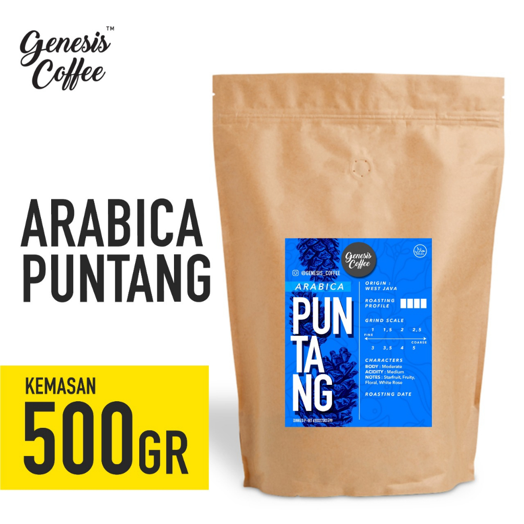 

ARABICA PUNTANG KEMASAN KRAFT 500 GR