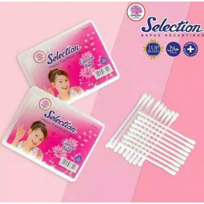 Morinz Selection Cotton Bud Kemasan BOX isi 180s