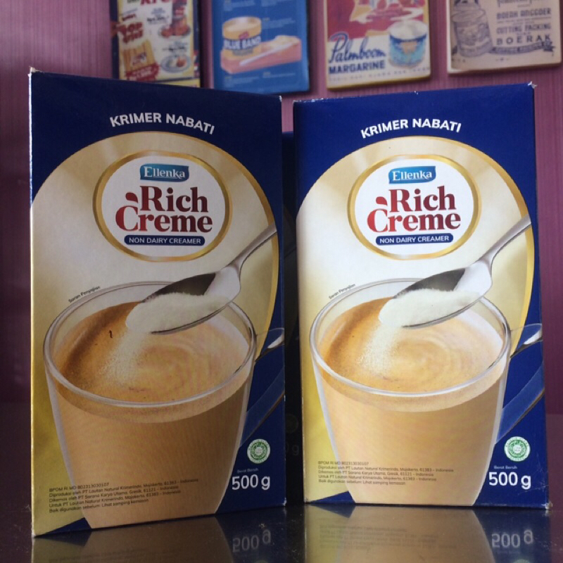 

Ellenka Rich Creme Non Dairy Cremer / Krimer Nabati Ellenka 500gr