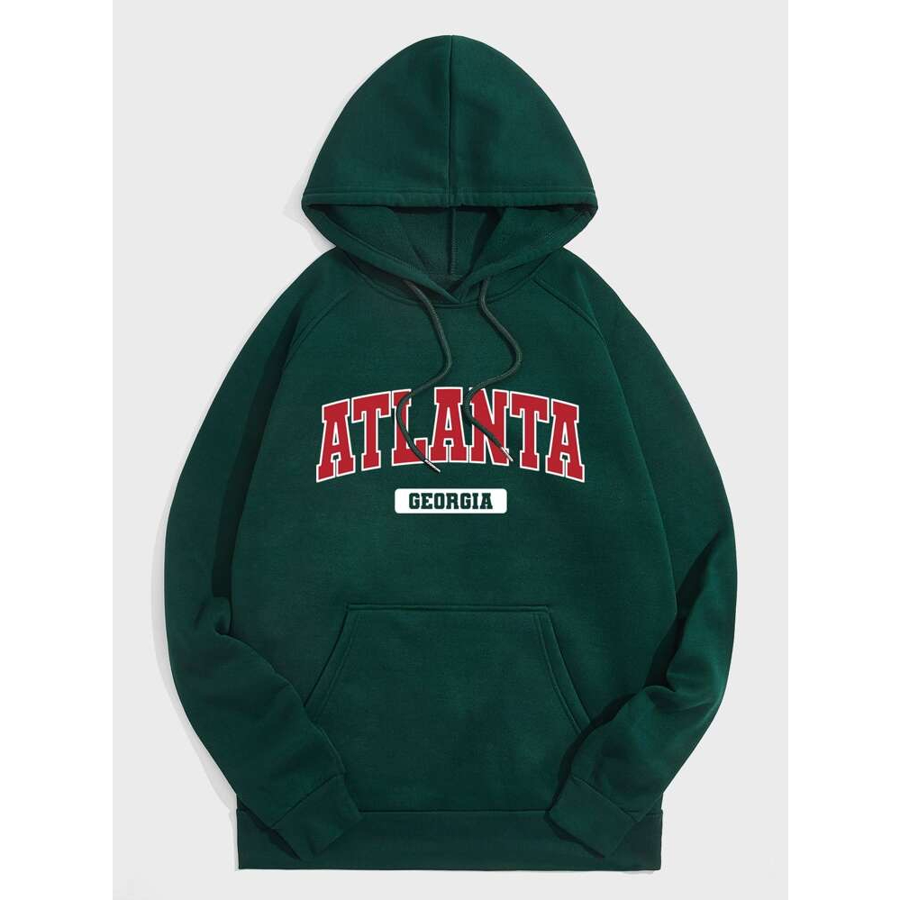 ATLANTA GEORGIA Jumper Hoodie  II Sweter Oblong Topi Sz M - XL ( Pria &amp; Wanita / Anak &amp; Dewasa )II  Sweater Hoodie Trendy