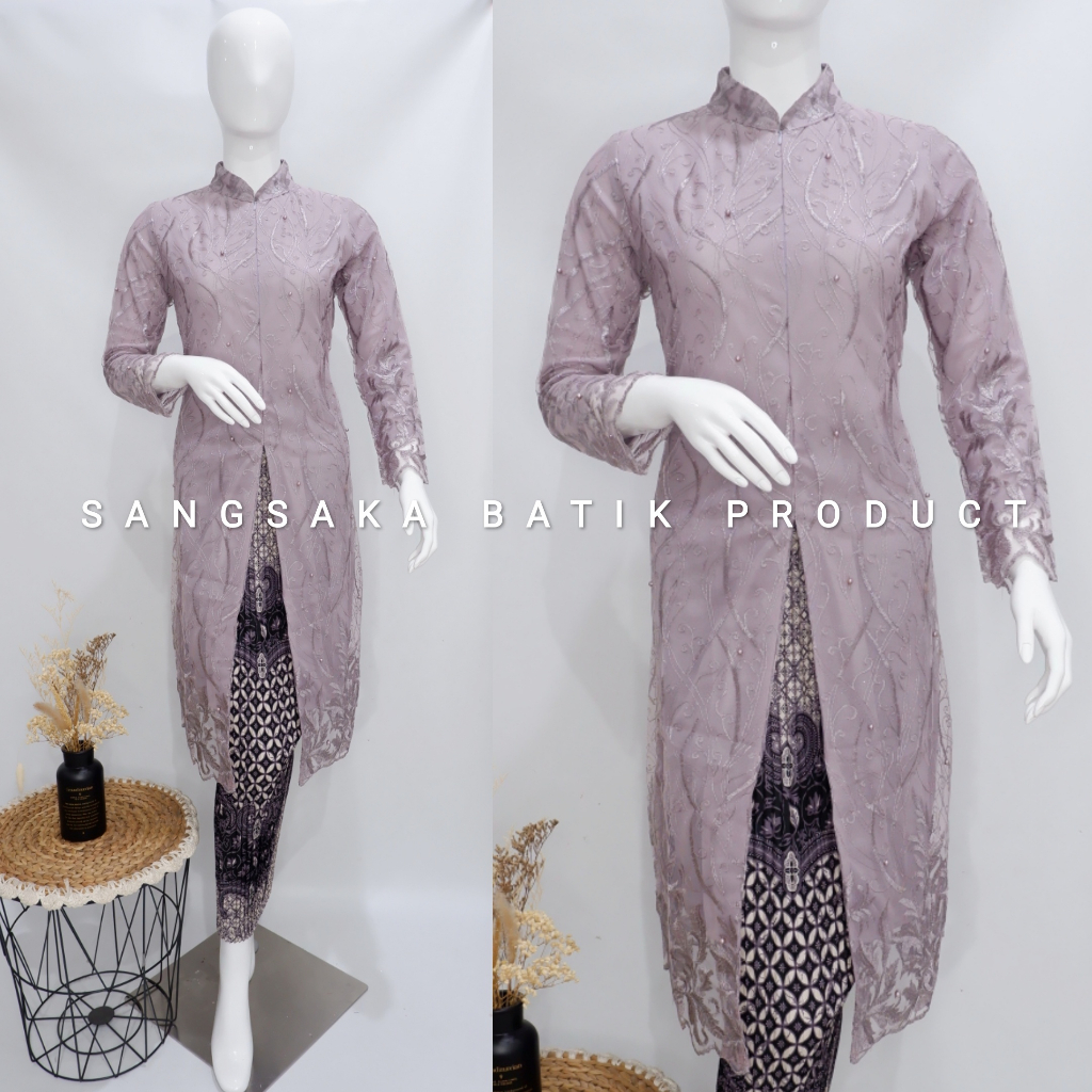 Kebaya Tunik / Tunik Brokat / Kebaya Modern / Kebaya tile / Kebaya Favorite / Batik Couple