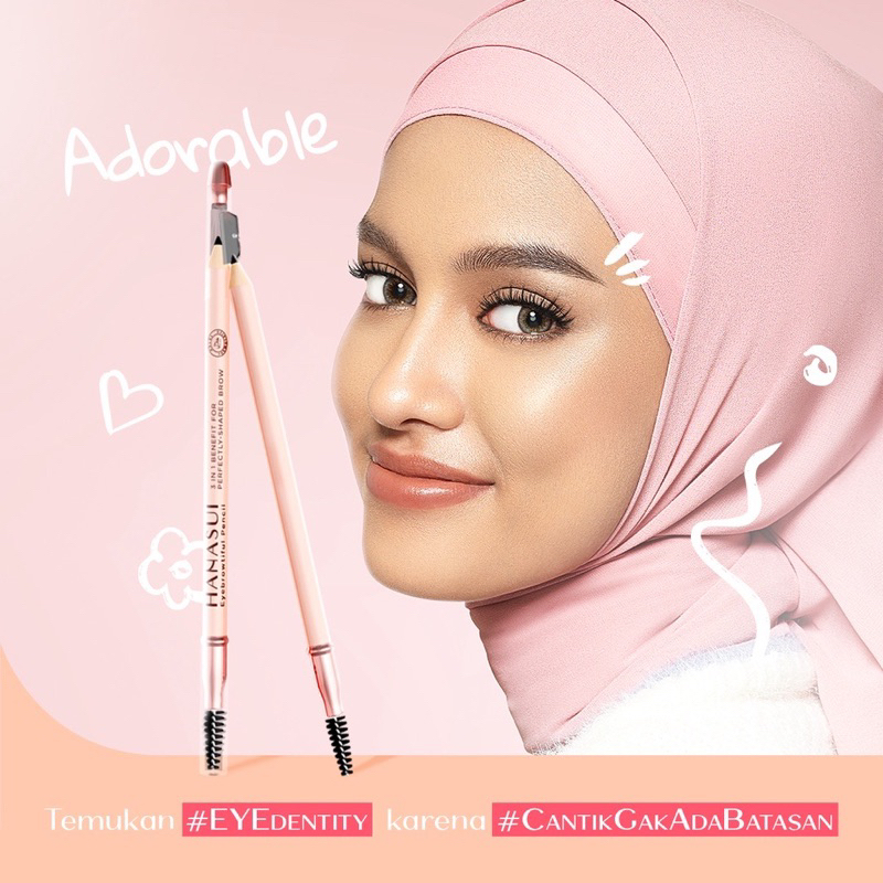 HANASUI EYEBROWTIFUL PENSIL ALIS - EYEBROW PENCIL