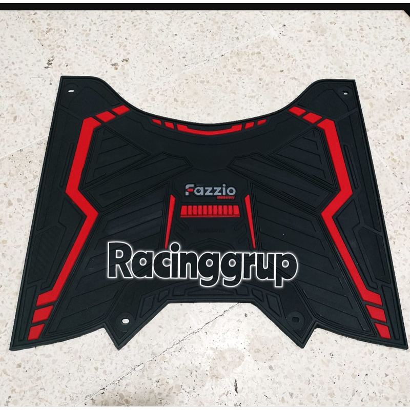 HARGA GROSIR Karpet Fazzio 125 Keset Pijakan Kaki Yamaha Fazzio Bordes Bahan Karet Variasi