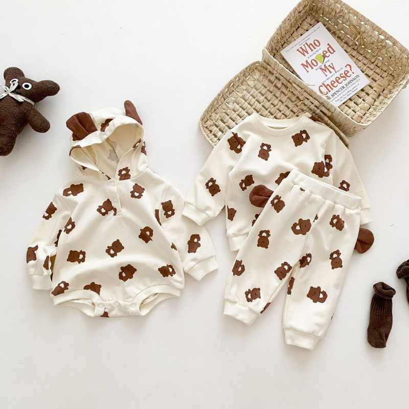 Delly romper/ sweatshirt set