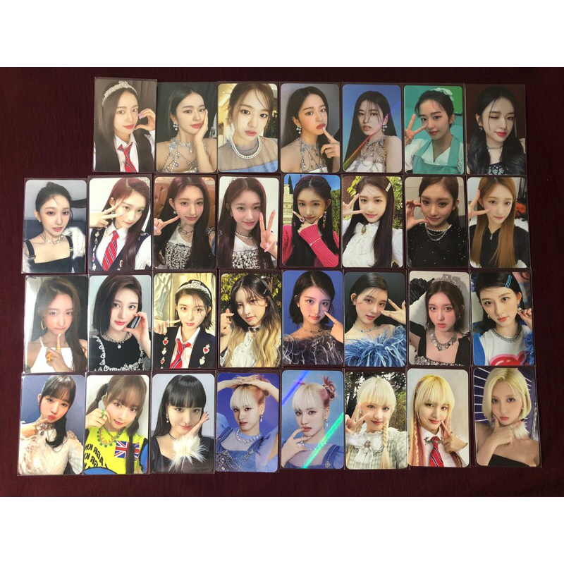PHOTOCARD PC YUJIN LIZ GAEUL REI LEESEO IVE ALBUM LOVE DIVE LODI AFLI AFTER LIKE OFFICIAL