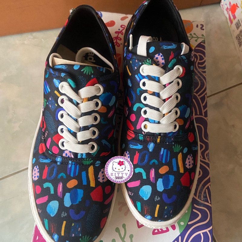 Adorableprojects - Brisia Sneakers Patern - Sepatu Wanita