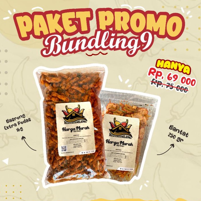 

PROMO 9 (BASRENG EXTRA 1 KG + BANTAT 250 GR)