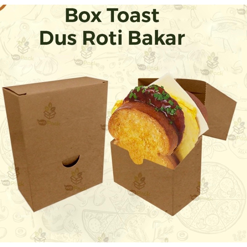 Box toast bread - dus roti bakar - toast box