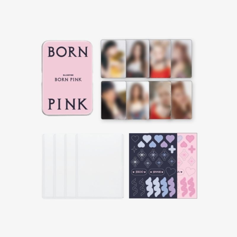 [READY STOCK] BLACKPINK OFFICIAL BORN PINK PHOTO CARD PC + TOP LOADER KIT (Sealed)