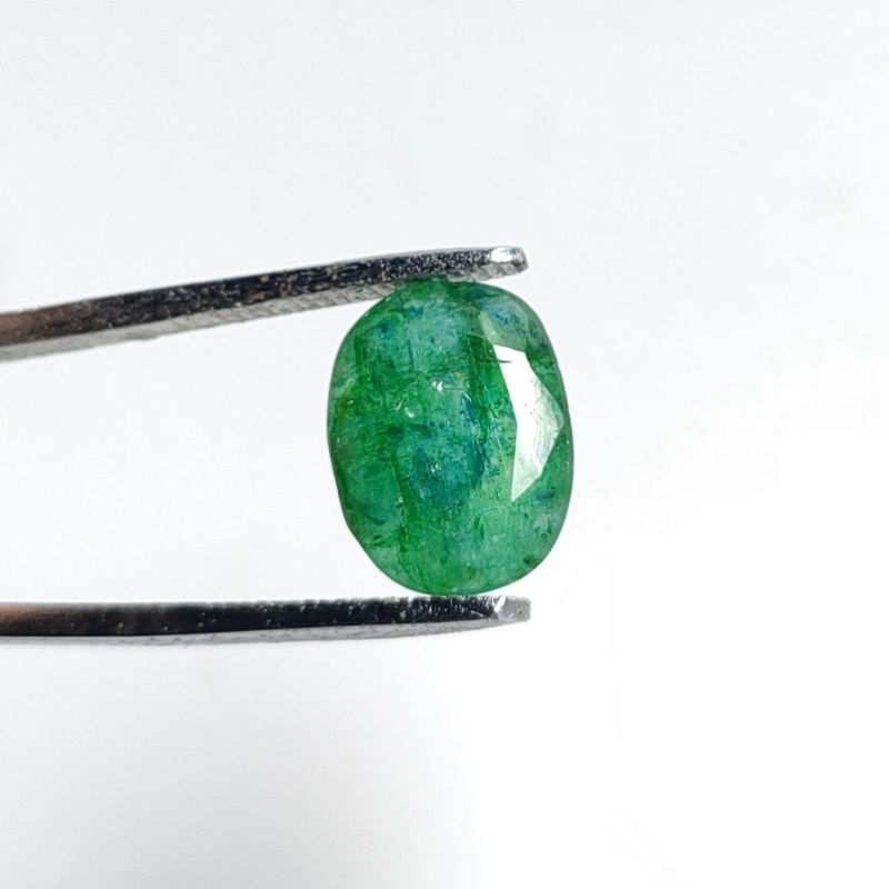 BATU ZAMRUD COLOMBIA ASLI BERSERTIFIKAT NATURAL EMERALD BERYL