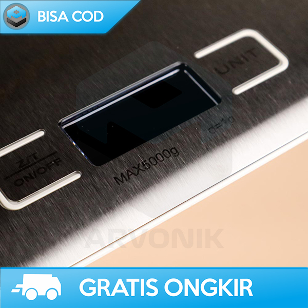 TIMBANGAN KOPI DIGITAL LCD DISPLAY TIMBANGAN DAPUR 5KG TAFFWARE AKURAT