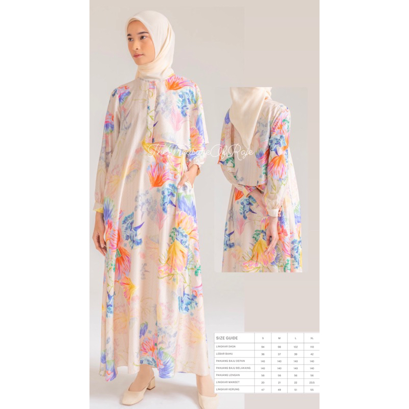 Cove Dress clove Riamiranda Insola Spring Summer RM Kaftan Abaya Ria Miranda Baju Muslim