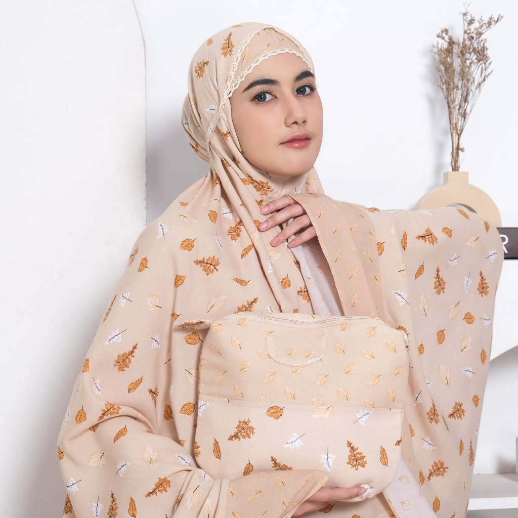 Mukena Dewasa JUMBO Rayon Motif BUCKET