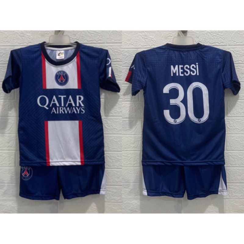 Jersey bola psg anak printing usia 4-10 tahun kids