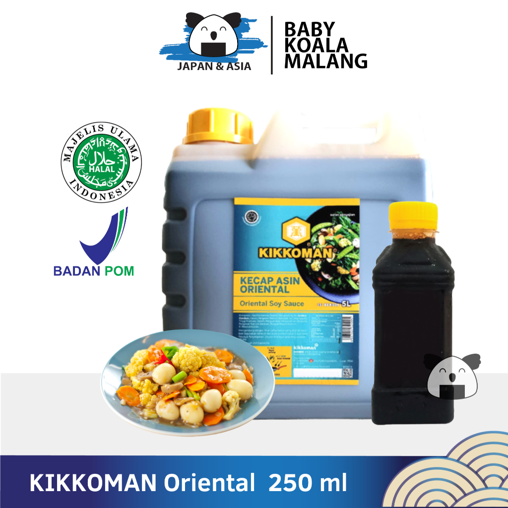 

KIKKOMAN Oriental Soy Sauce 250 ml Halal;
