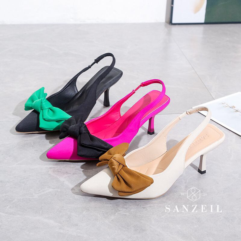 SG8191 syafniegalery sanzeil reina heels import murah sepatu kerja wanita